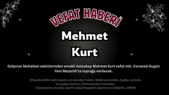 Köyceğiz'de Emekli Astsubay Mehmet Kurt Vefat Etti