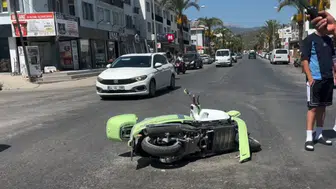 Fethiye'de Motosiklet Kazası: 1 Yaralı