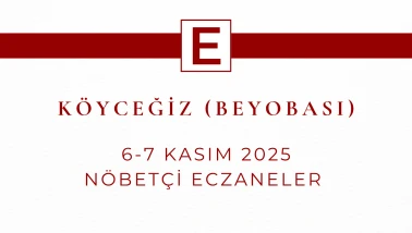 Köyceğiz Beyobası’nda 6–7 Kasım Nöbetçi Eczaneler Açıklandı: Hangi Eczane Ne Zaman Açık?