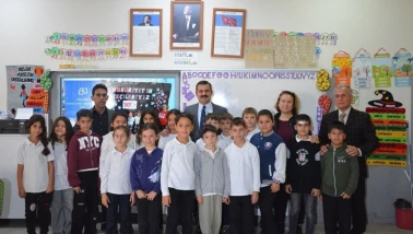 Kaymakam Mert Kumcu’dan Fehmi Başoğlu İlkokuluna Ziyaret