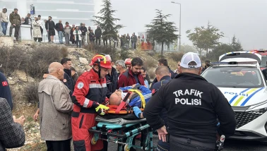 Köyceğiz Yolcu Minibüsü Menteşe’de Şarampole Devrildi