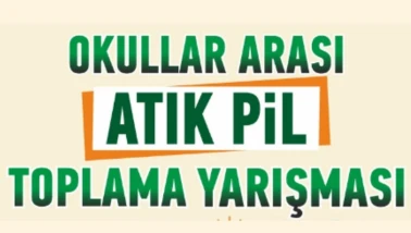 Fethiye'de Okullar Arası Atık Pil Toplama Yarışması Başlıyor