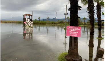 Köyceğiz Gölü Taştı: Sahil ve Delta Plajı Sular Altında