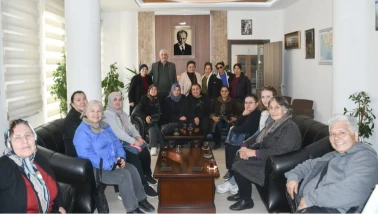 Köyceğiz Kadın Üretici Pazarı’ndan Başkan Ali Erdoğan’a Ziyaret