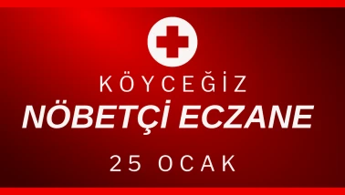 Köyceğiz'de bugün hangi eczaneler nöbetçi? (25 Ocak Pazar)