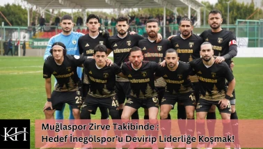 Muğlaspor Şampiyonluk Yolunda: Yarın Sahasında İnegölspor'u Konuk Ediyor!