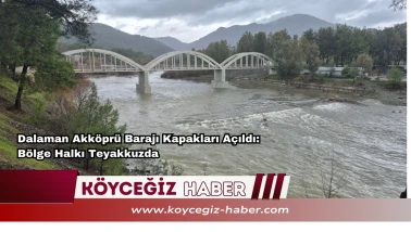 Akköprü Barajı Maksimum Seviyeye Ulaştı: Çay Kenarı İçin Uyarı Yapıldı!