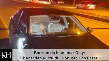 SON DAKİKA: Bodrum Ortakent Yolunda Feci Kaza! Genç Sürücü Ağır Yaralı