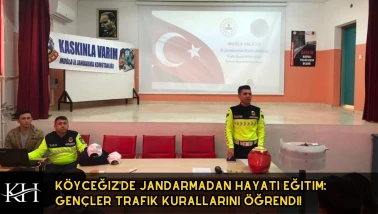 Köyceğiz'de Jandarmadan Hayati Eğitim: Gençler Trafik Kurallarını Öğrendi!