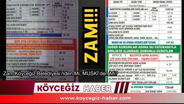 Köyceğiz'de Su Faturaları Şok Etti: Bir Ayda 3 Katına Çıktı