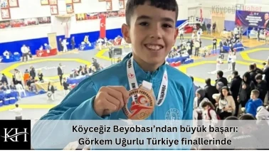 Köyceğiz'de Gurur Günü: Görkem Uğurlu Taekwondo'da Türkiye Finallerinde!