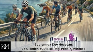 Bodrum'da Dev Heyecan: 15 Ülkeden 500 Bisikletçi Pedal Çevirecek