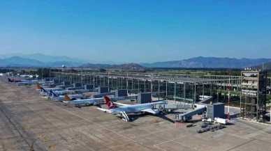 Dalaman Havalimanı Eylül Ayında 852 Bin Yolcuya Hizmet Verdi