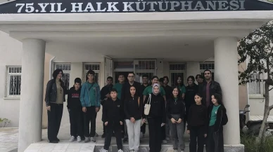 Doğusbelen İlk-Ortaokulu Öğrencileri Köyceğiz Halk Kütüphanesi’ni Ziyaret Etti