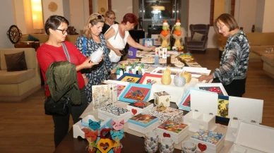 Bodrum Yakaköy Sevgi Sanat Atölyesi 10. Yıl Sergisiyle El Sanatlarını Kutladı