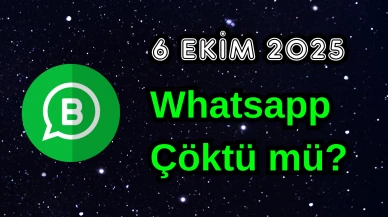 6 Ekim Pazartesi WhatsApp Çöktü mü?
