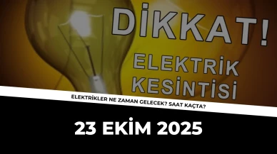 Köyceğiz’de 23 Ekim 2025 Perşembe Günü Elektrik Kesintisi: Toparlar ve Ulucami Mahallelerinde Sokak Sokak Liste