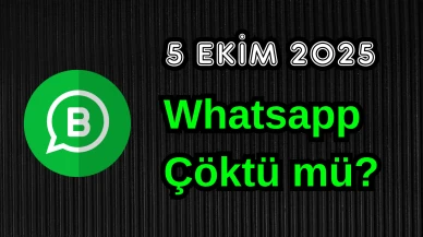 5 Ekim Pazar WhatsApp Çöktü mü?