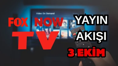 NOW TV (Fox) Yayın Akışı 3 Ekim 2025 Cuma: Bugün Hangi Programlar Var? Diziler, Filmler, Yarışmalar