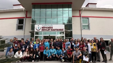 Köyceğiz Devlet Hastanesi’nde Sel ve Tahliye Tatbikatı Gerçekleştirildi