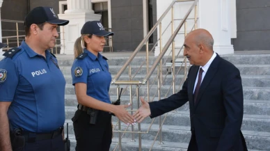 Muğla İl Emniyet Müdürü Süleyman Karadeniz, Köyceğiz İlçe Emniyet Müdürlüğü’nü Ziyaret Etti