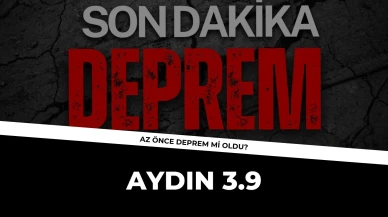 Aydın’da Deprem mi Oldu? Ege Denizi Didim Açıklarında 3.9 Büyüklüğünde Sarsıntı – 29 Ekim 2025