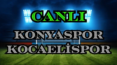Konyaspor Kocaelispor maçı nereden izlenir? Konyaspor Kocaelispor CANLI hangi kanalda, nasıl izlenir?
