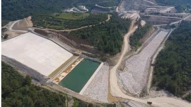 Girme Barajı’nda Su Tutulmaya Başlandı