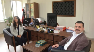 Kaymakam Mert Kumcu’dan Cumhuriyet Savcısı Hümeyra Tekir’e İade-i Ziyaret