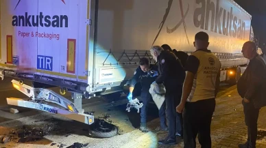 Motosiklet Tıra Çarptı: Muhammet Ali Doğan Tekin Hayatını Kaybetti