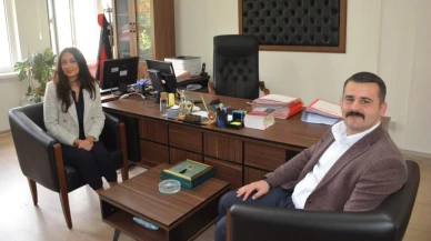 Kaymakam Mert Kumcu’dan Cumhuriyet Savcısı Hümeyra Tekir’e İade-i Ziyaret