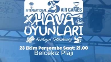 Fethiye Ölüdeniz Hava Oyunları Festivali 25. Kez Gökyüzünü Renklendirecek