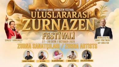 Muğla’da Zurna Sesi Yükseliyor: 10. Uluslararası Zurnazen Festivali 27–29 Ekim’de Başlıyor