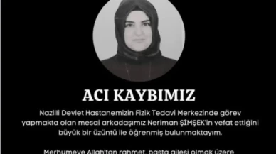 Nazilli’de Çamaşır Asarken 5. Kattan Düşen Neriman Şimşek Hayatını Kaybetti