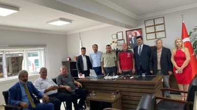 MHP Köyceğiz İlçe Başkanlığı’ndan Tarım Müdürü Eşref Aslan’a Ziyaret
