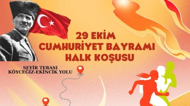 Köyceğiz’de 29 Ekim Coşkusu Halk Koşusuyla Başlayacak: 10 Kilometrelik Parkurda Ödüllü Yarış