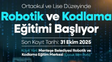 Menteşe Belediyesi’nden Gençlere Teknoloji Eğitimi: Robotik ve Kodlama Kursları Başlıyor