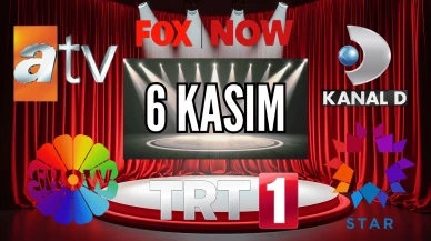 6 Kasım Perşembe TV Yayın Akışı, ATV, Show TV, NOW TV, Kanal D ve TRT 1 2025: Bugün Hangi Diziler, Filmler Var?