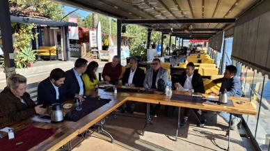 Aydem Bölge Müdürü Fatih Yalçın ile Muhtarlarla Çözüm Toplantısı