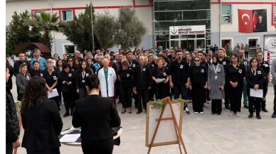 Köyceğiz Devlet Hastanesi’nde 10 Kasım Saygı Duruşu Gerçekleştirildi