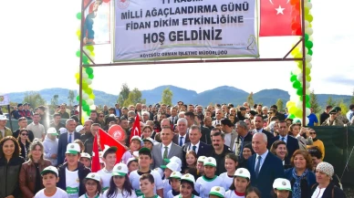 Köyceğiz’de Yangın Alanına Umut Dikildi: Fidanlar Toprakla Buluştu