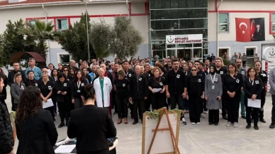 Köyceğiz Devlet Hastanesi’nde 10 Kasım Saygı Duruşu Gerçekleştirildi