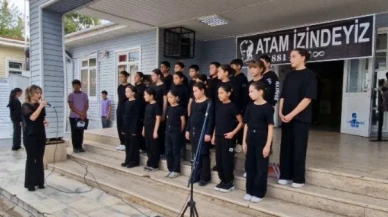 Köyceğiz Pınar İlkokulu-Ortaokulu’nda 10 Kasım Korosu: “Yiğidim Aslanım Burda Yatıyor” Türküsüyle Atatürk’e Vefa