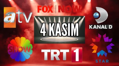 4 Kasım Salı TV Yayın Akışı, ATV, Show TV, NOW TV, Kanal D ve TRT 1 2025: Bugün Hangi Diziler, Filmler Var?