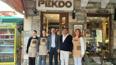 Kaymakam Mert Kumcu’dan Pekdo Pastanesi’ne İadeiziyaret