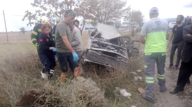 Tavas’ta Kaza! Otomobil Karşı Şeride Geçti: 1 Kadın Yaralandı