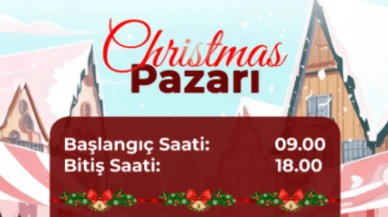 Ortaca Christmas Pazarı 29 Kasım’da Dalyan Cumhuriyet Meydanı’nda