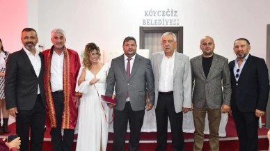 Köyceğiz’de Nikah Töreni: Volkan Uysal ve Dilek’in Nikahını Başkan Ali Erdoğan Kıydı