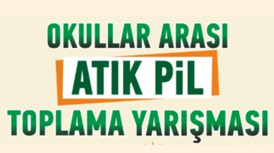 Fethiye'de Okullar Arası Atık Pil Toplama Yarışması Başlıyor