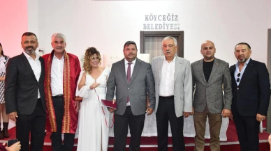 Köyceğiz’de Nikah Töreni: Volkan Uysal ve Dilek’in Nikahını Başkan Ali Erdoğan Kıydı